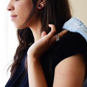 Monet Faux Pearl and Gold Clip On Earrings